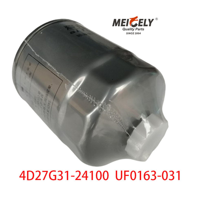 Nowe części wózków widłowych 4D27G31-24100 Filtr paliwowy UF0163-031