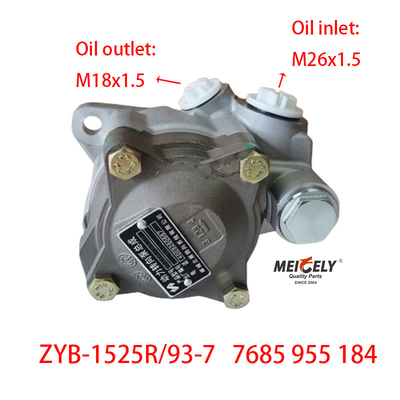 Zbiór ZYB-1525R/93-7 Pompy sterujące siłowe OE 7685 955 184 dla MAN