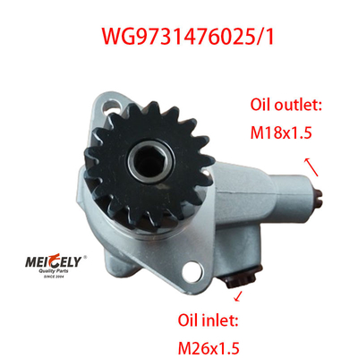 Pompy sterujące WG9731476025/1 dla ciężarówki Howo A7