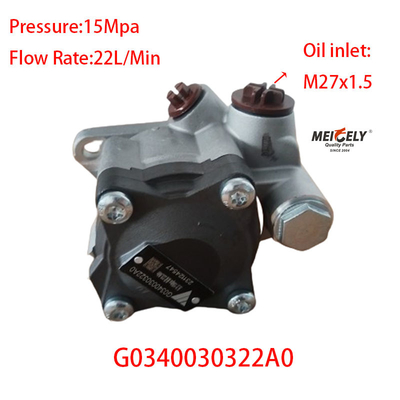 G0340030322A0 Foton Auto Parts Steering Vane Pump