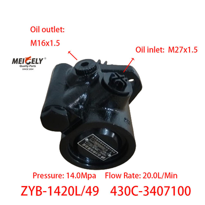 Zbiór 430C-3407100 Pompy sterujące dla silnika 6108 Chenglong