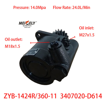 Zbiór wysokiej jakości pompy kierowniczej 3407020-D614 Weichai WP10