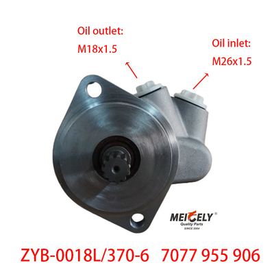 7077 955 906 Shaanqi Heavy Duty Truck HOWO Pump sterująca