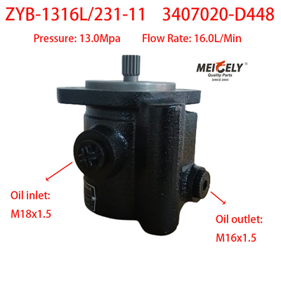 Części silnika ZYB-1316L/231-11 Weichai Deutz Servo-Steering Pump
