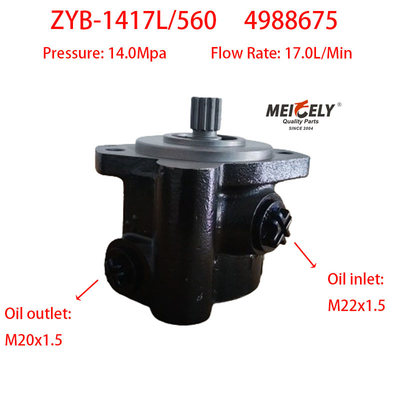 Cummins ISD ISDE 4BT Silnik 4988675 Siłowe kierowanie Hydrauliczna pompa