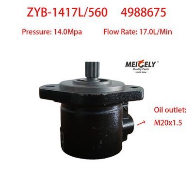 Cummins ISD ISDE 4BT Silnik 4988675 Siłowe kierowanie Hydrauliczna pompa
