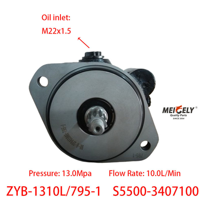Zestaw ZYB-1310L/795-1 Yuchai Servo-Steering Pump S5500-3407100