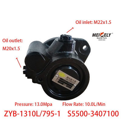 Zestaw ZYB-1310L/795-1 Yuchai Servo-Steering Pump S5500-3407100