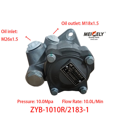 Pompy kierownicze ciężarówki Yunnei ZYB-1010R/2183-1