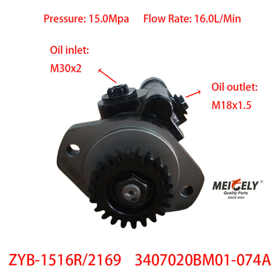 SHACMAN F3000 Nowy silnik Weichai 3407020BM01-074A pompa kierownicza