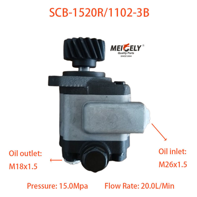SCB-1520R/1102-3B Pompy wzmacniające kierownictwo dla ciężarówki Shacman