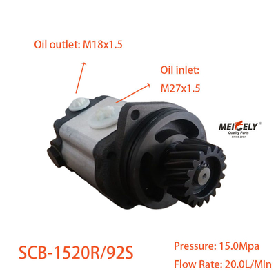 SCB-1520R/92S Wysokiej Wydajności Nowa Pompka Sterująca Do Weichai