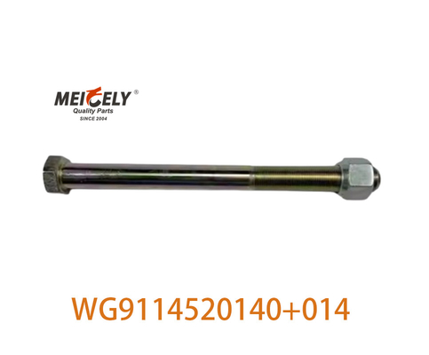 Oryginalny WG9114520140+014 Zastosować do HOWO przednia stalowa tablica centralna śrubka