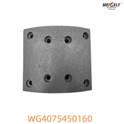 WG4075450160 Howo Pady hamulcowe Niezawodny materiał tarcia dla optymalnej mocy hamowania