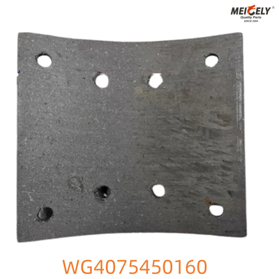 WG4075450160 Howo Pady hamulcowe Niezawodny materiał tarcia dla optymalnej mocy hamowania