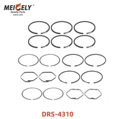 Wysokiej wydajności pierścień tłokowy DRS-4310 Trwały element zamienny dla ciężarówek MACK