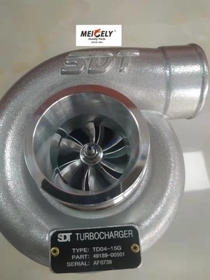 Metalowa turbosprężarka do silnika Diesla 49189 00501 AF0739 TD04-15G