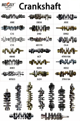 Średnie wielkości wał skrętowy z aluminium Komatsu Części koparki
