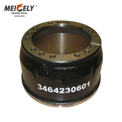 Części zamienne ciężarówki bęben hamulcowy 3464230601 Do M-BENZ VOLVO IVECO DAF